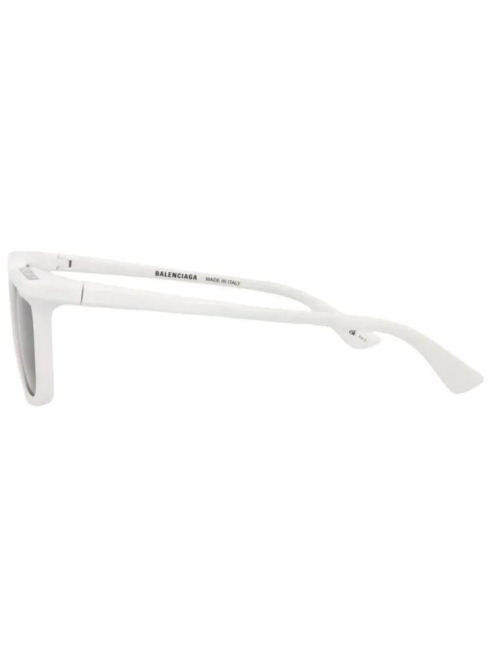 New Balenciaga Unisex Square/Rectangle White White Grey Fashion Designer Sunglas